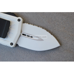 Microtech Exocet D/E ST Stormtrooper White Full Serrated
