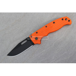 Demko AD 20.5 Clip Point Shark Lock DLC Orange