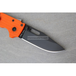 Demko AD 20.5 Clip Point Shark Lock DLC Orange