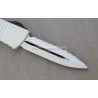 Microtech Combat Troodon D/E STD White  Full Serrated Deep Engraved Stormtrooper