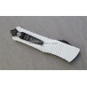 Microtech Combat Troodon D/E STD White  Full Serrated Deep Engraved Stormtrooper