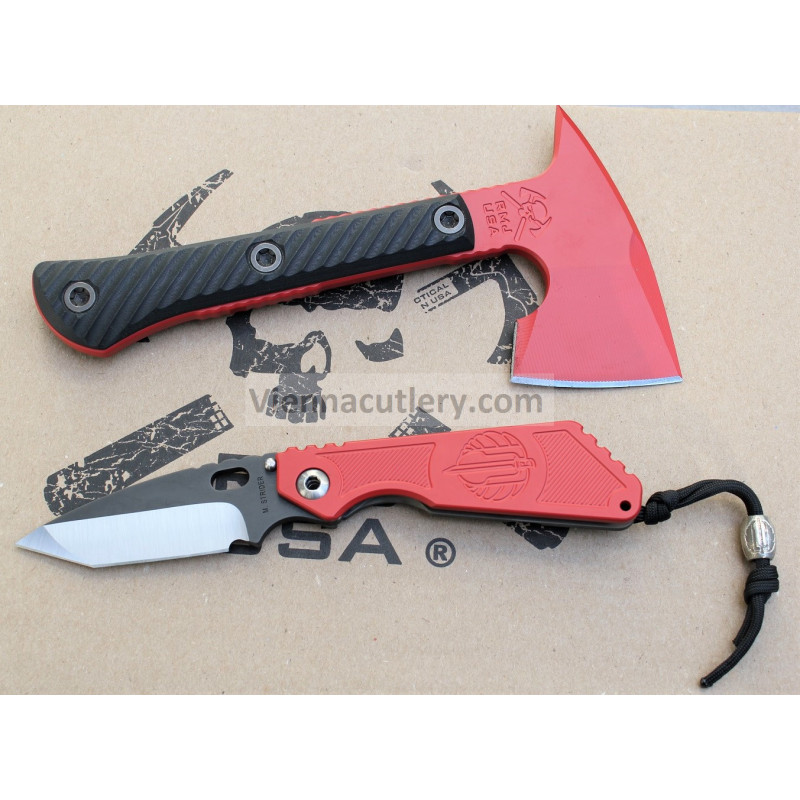 RMJ USA-Strider Knives Inc. Ketchup & Mustard Collab Red