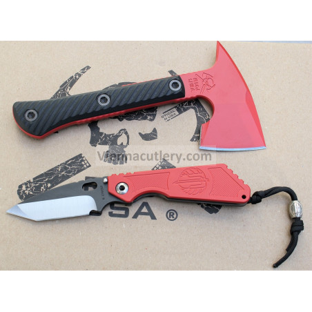 RMJ USA-Strider Knives Inc. Ketchup & Mustard Collab Red