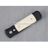 Protech Godson Tuxedo Ivory Micarta Black Blade