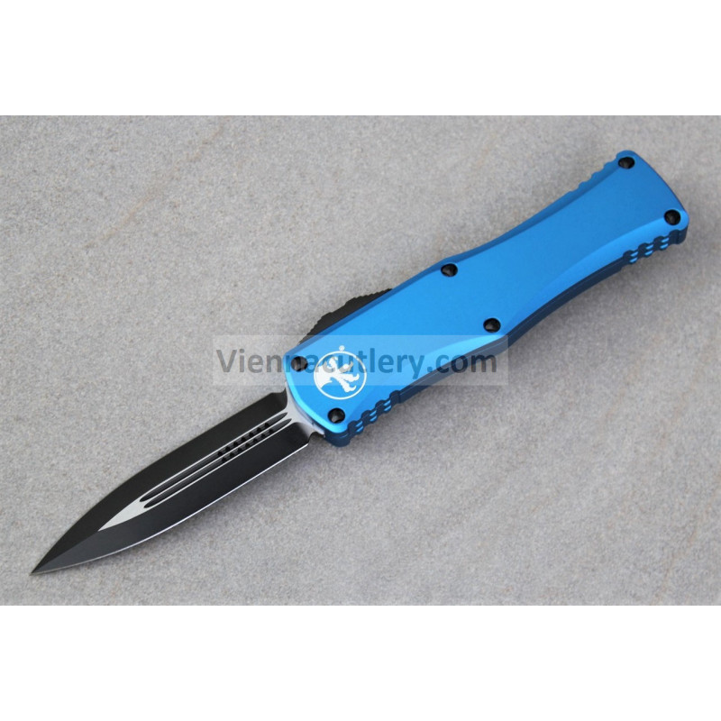 Microtech Hera D/E Blue Standard Black Blade
