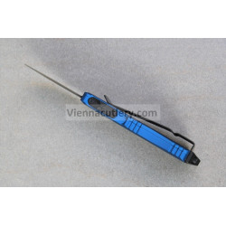 Microtech Exocet D/E Blue Standard Black Blade