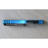 Microtech Hera D/E Blue Full Serrated Black Blade