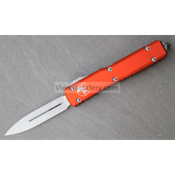 Microtech Ultratech D/E Orange Stonewash Standard