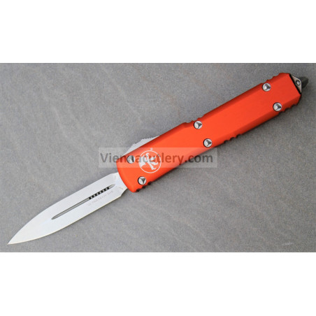 Microtech Ultratech D/E Orange Stonewash Standard