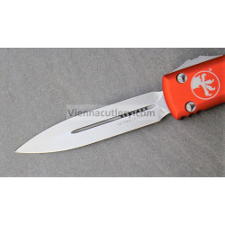 Microtech Ultratech D/E Orange Stonewash Standard