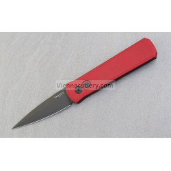 Protech Godson Red Handle DLC Black Blade