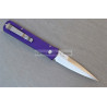 Protech Godfather Solid Purple Handle Satin Blade