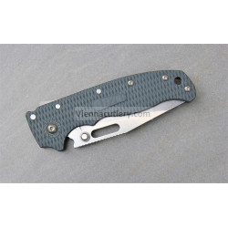 Demko AD 20.5 Clip Point Shark Lock Grey Stonewash