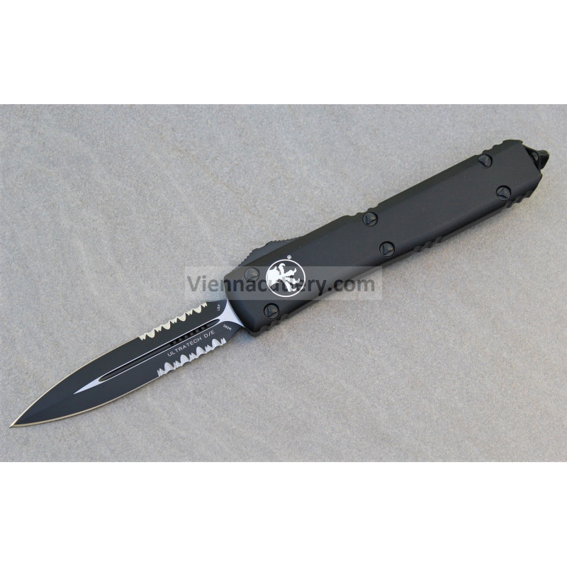 Microtech Ultratech D/E Tactical Partial Serrated