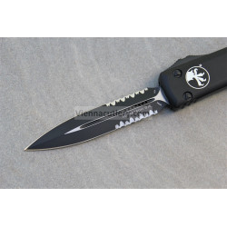 Microtech Ultratech D/E Tactical Partial Serrated