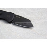 Protech Runt 5 Black Handle DLC Black Magnacut Blade