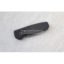 Protech Runt 5 Black Handle DLC Black Magnacut Blade