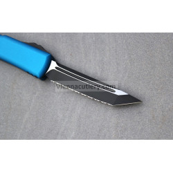 Microtech Ultratech T/E Blue Full Serrated