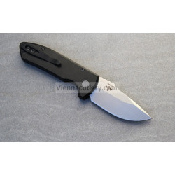 Protech LG401 Rockeye SBR Black Handle Stonewash Blade
