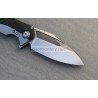 Microtech Matrix Titanium Handle Hand Rubbed Satin Carbon Fiber Scales