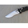 Microtech Amphibian RAM-LOK S/E Fluted G-10 Black Stonewash Partial Serrated