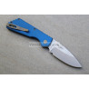 Protech Strider PT+ Auto Solid Blue Handle Stonewash Magnacut Blade