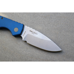 Protech Strider PT+ Auto Solid Blue Handle Stonewash Magnacut Blade