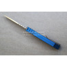 Protech Strider PT+ Auto Solid Blue Handle Stonewash Magnacut Blade