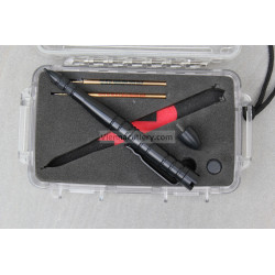 Swissbianco Tactical Pen Black Set with Otter Box