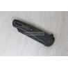 Protech Malibu Reverse Tanto Black DLC Abalone Button
