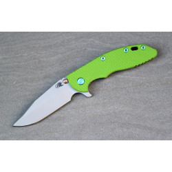 Hinderer XM-18 3,5 Magnacut Harpoon Spanto Lime Green G10