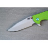 Hinderer XM-18 3,5 Magnacut Harpoon Spanto Lime Green G10