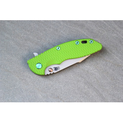 Hinderer XM-18 3,5 Magnacut Harpoon Spanto Lime Green G10