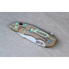 Hinderer XM-18 3,5 Magnacut Harpoon Spanto Lime Green G10