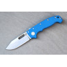 Demko MG AD 20 Magnacut V2 Clip Point Blue G10