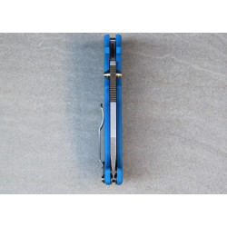 Demko MG AD 20 Magnacut V2 Clip Point Blue G10