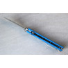 Demko MG AD 20 Magnacut V2 Clip Point Blue G10