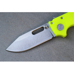 Demko MG AD 20 Magnacut V2 Clip Point Day Glow G10
