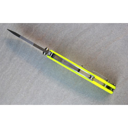 Demko MG AD 20 Magnacut V2 Clip Point Day Glow G10
