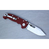 Demko MG AD 20 Magnacut V2 Clip Point Red G10
