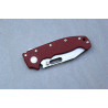 Demko MG AD 20 Magnacut V2 Clip Point Red G10