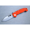 Demko MG AD 20 Magnacut V2 Clip Point Orange G10