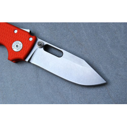 Demko MG AD 20 Magnacut V2 Clip Point Orange G10