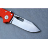 Demko MG AD 20 Magnacut V2 Clip Point Orange G10