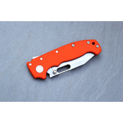 Demko MG AD 20 Magnacut V2 Clip Point Orange G10
