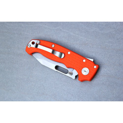 Demko MG AD 20 Magnacut V2 Clip Point Orange G10