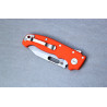 Demko MG AD 20 Magnacut V2 Clip Point Orange G10
