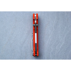 Demko MG AD 20 Magnacut V2 Clip Point Orange G10