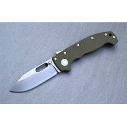Demko MG AD 20 Magnacut V2 Clip Point OD Green G10