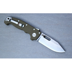 Demko MG AD 20 Magnacut V2 Clip Point OD Green G10